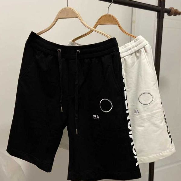 designer mens shorts spring summer black white casual cotton pant loose elastic waist high pants luxury paris shortpants, White;black
designer mens shorts spring summer black white casual cotton pant loose elastic waist high pants luxury paris shortpants, White;black