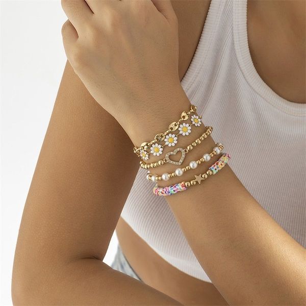 bracelets for women gold plated bangle personalised love flower color imitation pearls bracelet link chain love designer women diamond threa, Black
bracelets for women gold plated bangle personalised love flower color imitation pearls bracelet link chain love designer women diamond threa, Black