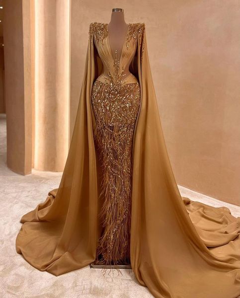 gold evening dresses sleeveless v neck lace capes satin beaded appliques sequins feather floor length celebrity formal prom dresses plus siz, Black;red
gold evening dresses sleeveless v neck lace capes satin beaded appliques sequins feather floor length celebrity formal prom dresses plus siz, Black;red