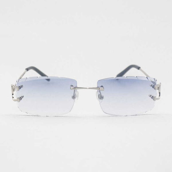 diamond cutting rimless sunglasses men vintage c wire eyewear women for summer clear glasses metal frame new fashion factory sun glasses 70%, White;black
diamond cutting rimless sunglasses men vintage c wire eyewear women for summer clear glasses metal frame new fashion factory sun glasses 70%, White;black