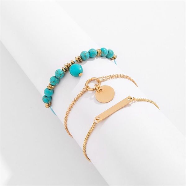 chain bracelets for women gold plated bangle personalised turquoise multi-layer bracelet link chain love designer women diamond threaded bra, Black
chain bracelets for women gold plated bangle personalised turquoise multi-layer bracelet link chain love designer women diamond threaded bra, Black