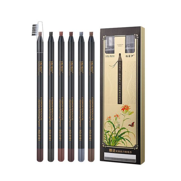 eyebrow enhancers 12pcs peeling pencil with brush longlasting knife cosmetic tint dye makeup tools microblading supply 230224
eyebrow enhancers 12pcs peeling pencil with brush longlasting knife cosmetic tint dye makeup tools microblading supply 230224