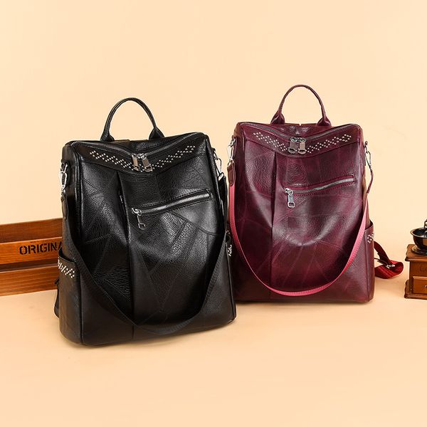 women men backpack style genuine leather fashion casual bags small girl schoolbag business lapbackpack charging bagpack rucksack sport&outdo
women men backpack style genuine leather fashion casual bags small girl schoolbag business lapbackpack charging bagpack rucksack sport&outdo