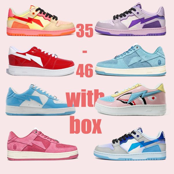 with box designer bapestas baped sk8 sta bapesta casual shoes classic camouflage black white green red orange camouflage sneakers men women
with box designer bapestas baped sk8 sta bapesta casual shoes classic camouflage black white green red orange camouflage sneakers men women