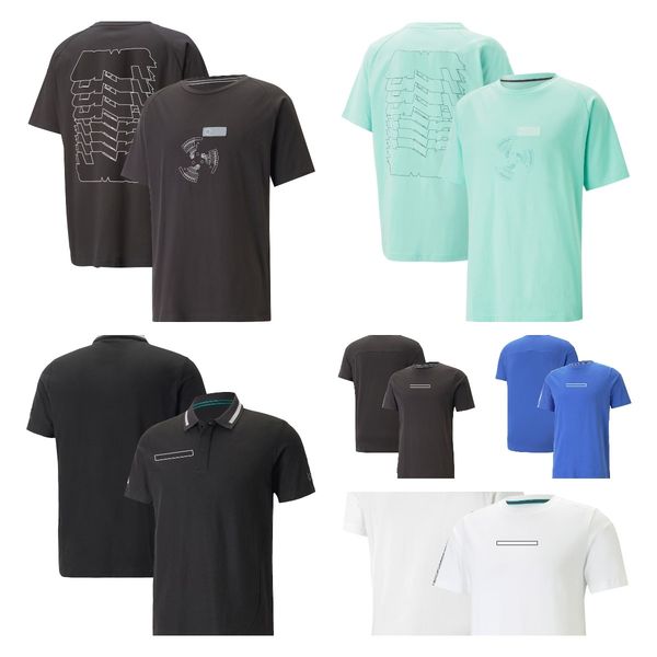 f1 racing suit t-shirt 2023 new team short sleeve lapel polo shirt men's summer breathable quick-drying clothes customization 
f1 racing suit t-shirt 2023 new team short sleeve lapel polo shirt men's summer breathable quick-drying clothes customization