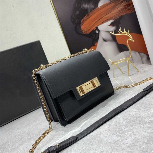 fashion bag women's messenger niche chain leather versatile shoulder bag