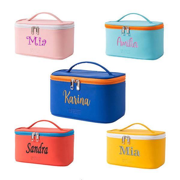 cosmetic bags cases personalized waterproof pu toiletry bag outdoor travel cosmetics storage embroidery portable cosmetic customization 2302
cosmetic bags cases personalized waterproof pu toiletry bag outdoor travel cosmetics storage embroidery portable cosmetic customization 2302