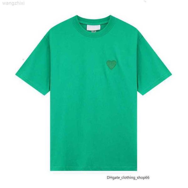 t shirt male and female designers amis paristshirt highs quality embroidered red love summer round neck jumper couple tshirts ygj, Black
t shirt male and female designers amis paristshirt highs quality embroidered red love summer round neck jumper couple tshirts ygj, Black