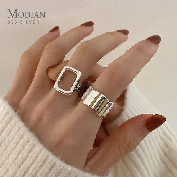 with side stones modian 925 sterling silver fashion hollow out square stackable adjustable finger rings for women anniversary fine jewelry g
with side stones modian 925 sterling silver fashion hollow out square stackable adjustable finger rings for women anniversary fine jewelry g