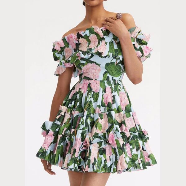 2023 fancy dress womens floral printed gathered waist slash neck puff sleeve fit&flar mini dress, Black;gray
2023 fancy dress womens floral printed gathered waist slash neck puff sleeve fit&flar mini dress, Black;gray