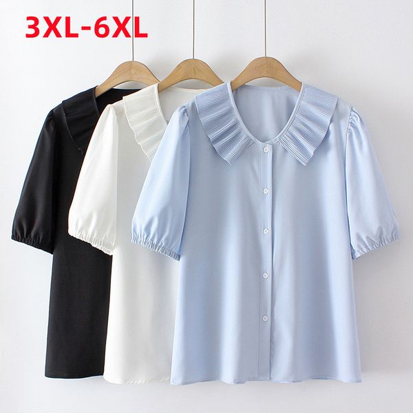 women's plus size t-shirt summer plus size for women large size blouse short sleeve loose blue white cute shirt 3xl 4xl 5xl 6xl 230224, Black
women's plus size t-shirt summer plus size for women large size blouse short sleeve loose blue white cute shirt 3xl 4xl 5xl 6xl 230224, Black