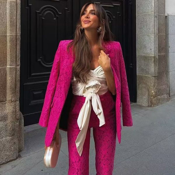 women s suits blazers zatrhmbm chic fashion lace long sleeve vintage suit jacket button up slim ladies outerwear stylish 230224, White;black
women s suits blazers zatrhmbm chic fashion lace long sleeve vintage suit jacket button up slim ladies outerwear stylish 230224, White;black