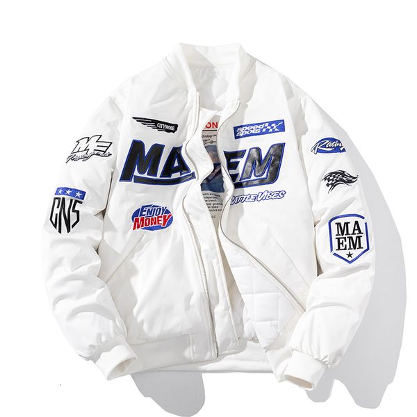 mens jackets winter embroidery baseball jacket men women letter varsity jacket men hip hop hooded parka coats badge fashion couple streetwea, Black;brown
mens jackets winter embroidery baseball jacket men women letter varsity jacket men hip hop hooded parka coats badge fashion couple streetwea, Black;brown