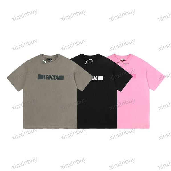 xinxinbuy men designer tee t shirt 23ss paris destroyed letter print short sleeve cotton women white black khaki grey red xs-l, Black;brown
xinxinbuy men designer tee t shirt 23ss paris destroyed letter print short sleeve cotton women white black khaki grey red xs-l, Black;brown