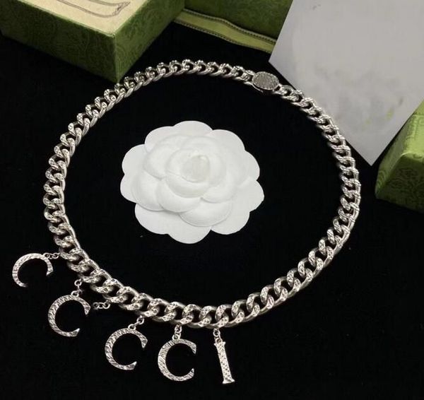 designer pendant necklace cuban clavicle chain necklaces punk vintage thick chain women fashion jewelry accessories gift, Silver
designer pendant necklace cuban clavicle chain necklaces punk vintage thick chain women fashion jewelry accessories gift, Silver