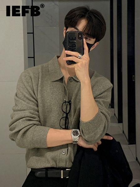 men's sweaters iefb cardigan sweater autumn korean fashion loose trend light long sleeve knitted 2023 solid color male casual 9a59 230, White;black
men's sweaters iefb cardigan sweater autumn korean fashion loose trend light long sleeve knitted 2023 solid color male casual 9a59 230, White;black