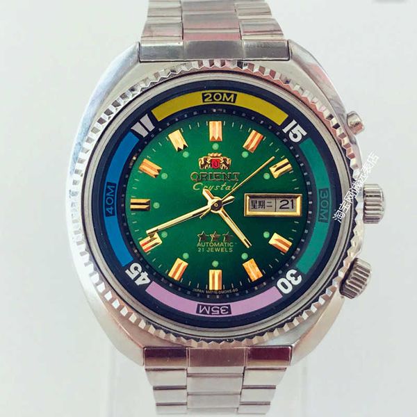 double lion haiba color large dial watch fully automatic mechanical watch oriental land sea and air baptist men's watch, Slivery;brown
double lion haiba color large dial watch fully automatic mechanical watch oriental land sea and air baptist men's watch, Slivery;brown