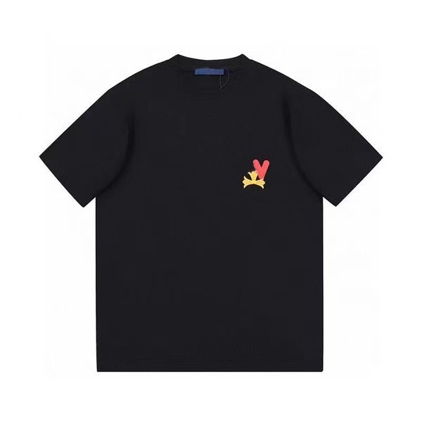 mens t shirt designer short-sleeved luxury letter-printed sweatshirt pure cotton fashionable casual couple's same clothing, White;black
mens t shirt designer short-sleeved luxury letter-printed sweatshirt pure cotton fashionable casual couple's same clothing, White;black