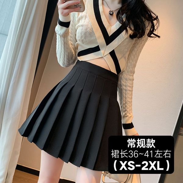 women's black short skirt pleated skirt women's summer short skirt japanese high waist autumn winter new mid-length black large si
women's black short skirt pleated skirt women's summer short skirt japanese high waist autumn winter new mid-length black large si