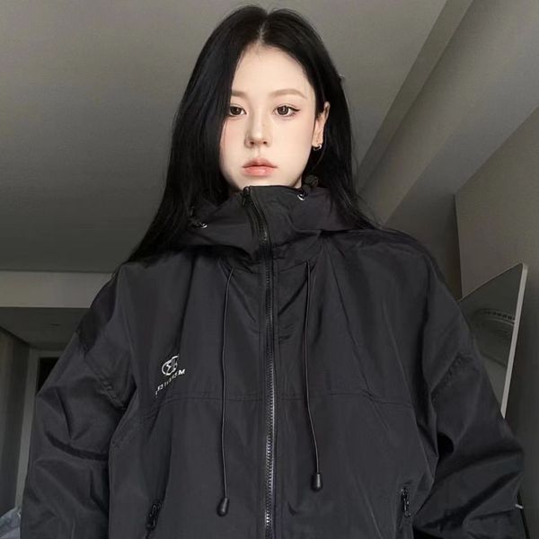 women's jackets houzhou harajuku green women y2k streetwear coats oversized autumn outdoor vintage jacket trending products 230224, Black;brown
women's jackets houzhou harajuku green women y2k streetwear coats oversized autumn outdoor vintage jacket trending products 230224, Black;brown