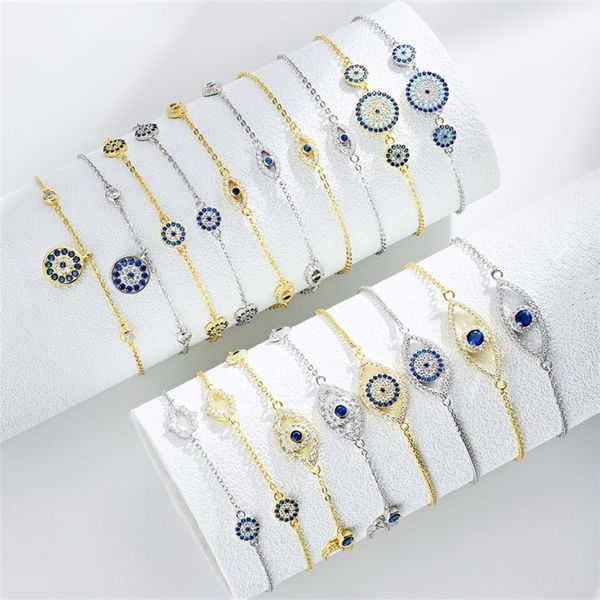 s925 sterling silver love evil eye bracelet designer for woman 18k gold blue 5a cubic zirconia charm jewelry chains diamond luxury womens br, Black
s925 sterling silver love evil eye bracelet designer for woman 18k gold blue 5a cubic zirconia charm jewelry chains diamond luxury womens br, Black