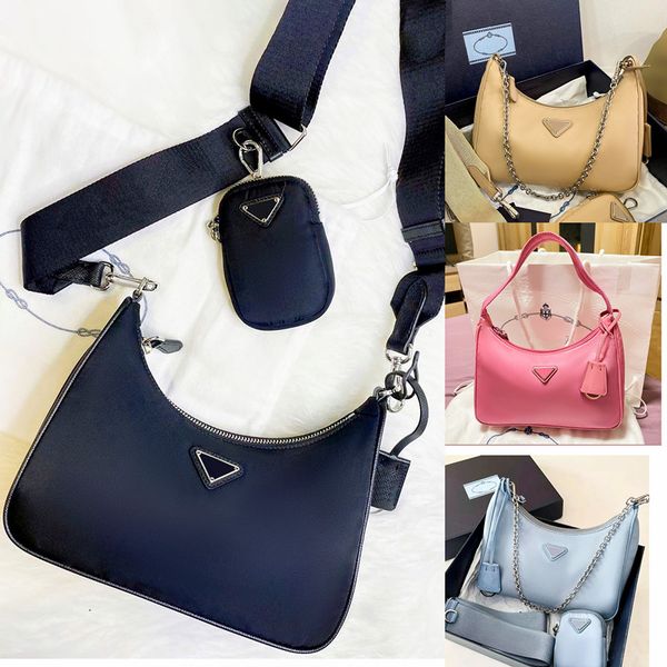 re edition 3-piece shoulder nylon bag women's men's purse and handbag underarm bag luxury clutch tote crossbody triangle bags chai
re edition 3-piece shoulder nylon bag women's men's purse and handbag underarm bag luxury clutch tote crossbody triangle bags chai