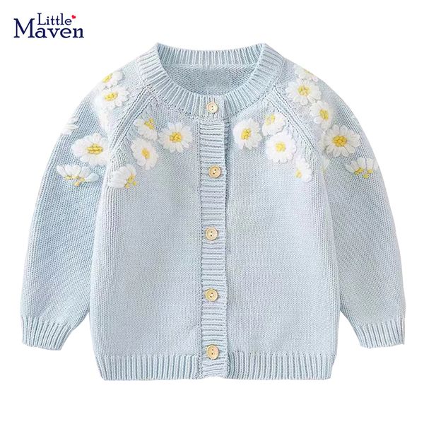 cardigan little maven baby girls sweater lovely light blue casual clothes autumn children cardigan pretty coat for kids 2-7 year 230224
cardigan little maven baby girls sweater lovely light blue casual clothes autumn children cardigan pretty coat for kids 2-7 year 230224
