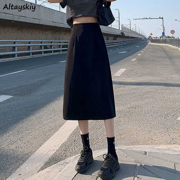 skirts skirts women black high waist female quality office ladies elegant chic a-line midi vintage casual streetwear soft mujer ins l230224
skirts skirts women black high waist female quality office ladies elegant chic a-line midi vintage casual streetwear soft mujer ins l230224