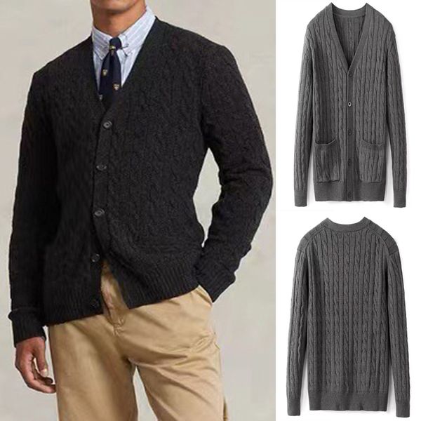 men's tshirts luxury famous design winter thick sweater jacket classic paragraph knitted 230223, White;black
men's tshirts luxury famous design winter thick sweater jacket classic paragraph knitted 230223, White;black