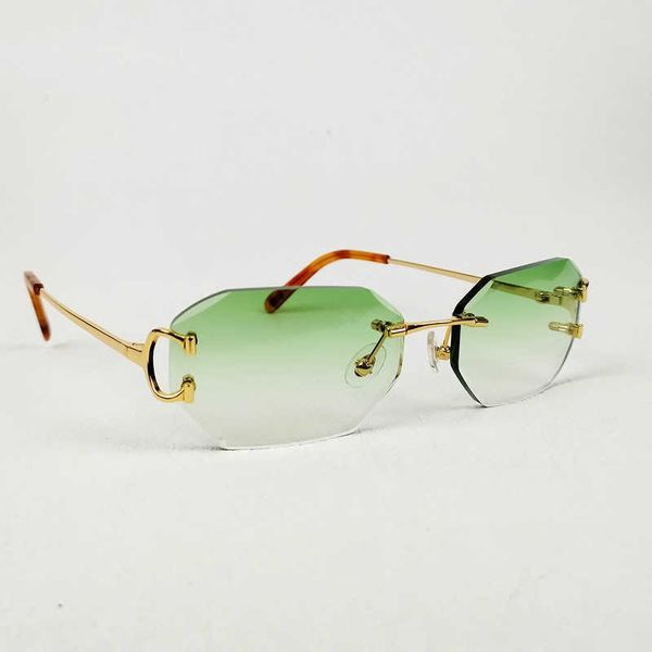 luxury c wire sunglasses men rimless eyewear women diamond cutting metal frame clear glasses with case new fashion factory sun glasses 70%of, White;black
luxury c wire sunglasses men rimless eyewear women diamond cutting metal frame clear glasses with case new fashion factory sun glasses 70%of, White;black