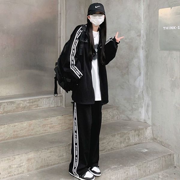 women s two piece pants houzhou tracksuit y2k korean fashion jogging sport set harajuku streetwear black zip hoodie oversize kpop 230224, White
women s two piece pants houzhou tracksuit y2k korean fashion jogging sport set harajuku streetwear black zip hoodie oversize kpop 230224, White