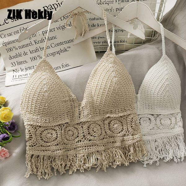 women s tanks camis zik hekiy all match hollow see through tassel inner wrap chest back tie halter neck with pad bra 230223, White
women s tanks camis zik hekiy all match hollow see through tassel inner wrap chest back tie halter neck with pad bra 230223, White