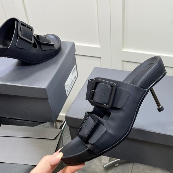 new popular womens designer high heels sandals slippers unique design outstanding features large soles tire patterns fashion favorite casual, Black
new popular womens designer high heels sandals slippers unique design outstanding features large soles tire patterns fashion favorite casual, Black