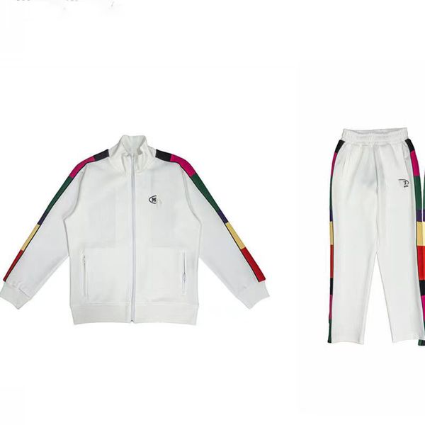 designer tracksuit palms men tracksuits women angels sweatsuit colorful striped ribbon letter-printed loose casual sportswear suit track on8, Gray
designer tracksuit palms men tracksuits women angels sweatsuit colorful striped ribbon letter-printed loose casual sportswear suit track on8, Gray