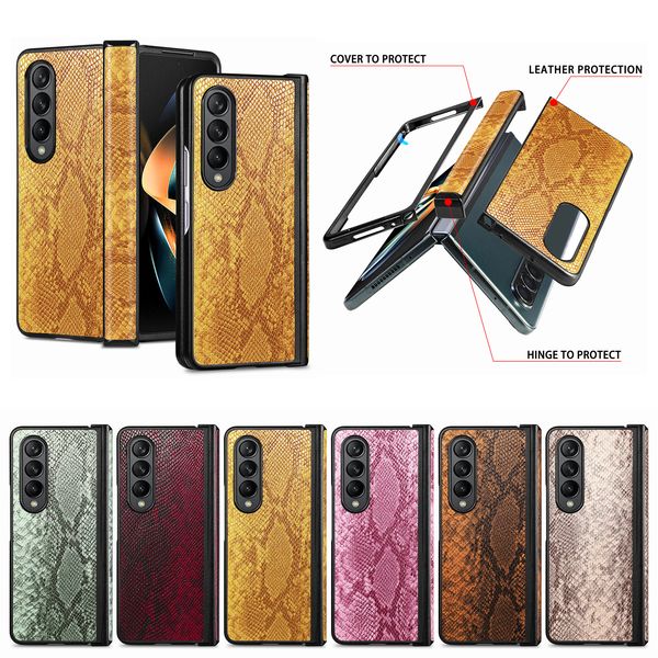 shockproof phone cases for samsung galaxy z fold 4/3 snakeskin pattern pu leather protective case
shockproof phone cases for samsung galaxy z fold 4/3 snakeskin pattern pu leather protective case