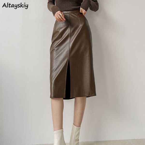 skirts skirts women retro pu harajuku front-slit trendy design elegant office-look all-match leisure empire simple autumn new l230224, Black
skirts skirts women retro pu harajuku front-slit trendy design elegant office-look all-match leisure empire simple autumn new l230224, Black