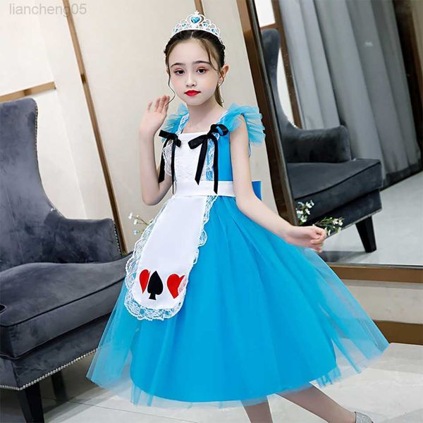 girl's dresses alice come for girls role playing fancy princess dress big bow on back kids elegant summer frock clothing w0224, Red;yellow
girl's dresses alice come for girls role playing fancy princess dress big bow on back kids elegant summer frock clothing w0224, Red;yellow