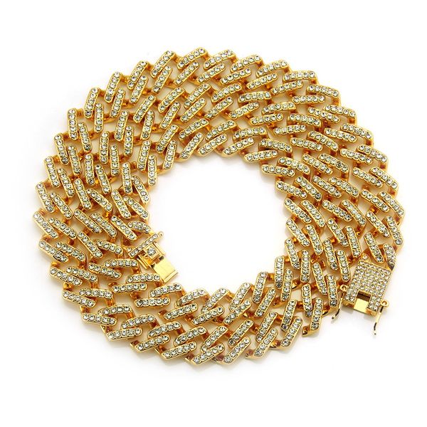 cuban link chain necklace bracelet jewelry 18k gold plated zircona miami necklace with men domineering chains jewelry, Silver
cuban link chain necklace bracelet jewelry 18k gold plated zircona miami necklace with men domineering chains jewelry, Silver