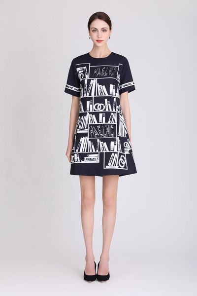 casual dress dress spring/summer short sleeve loose fashion round neck original designer print handmade beaded dress monochrome size 4 s l, Black;gray
casual dress dress spring/summer short sleeve loose fashion round neck original designer print handmade beaded dress monochrome size 4 s l, Black;gray