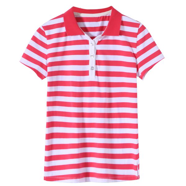 women's blouses shirts summer 2023 lapel casual ladies striped slim cotton shirt polo bottoming fashion short sleeve 230223, White
women's blouses shirts summer 2023 lapel casual ladies striped slim cotton shirt polo bottoming fashion short sleeve 230223, White