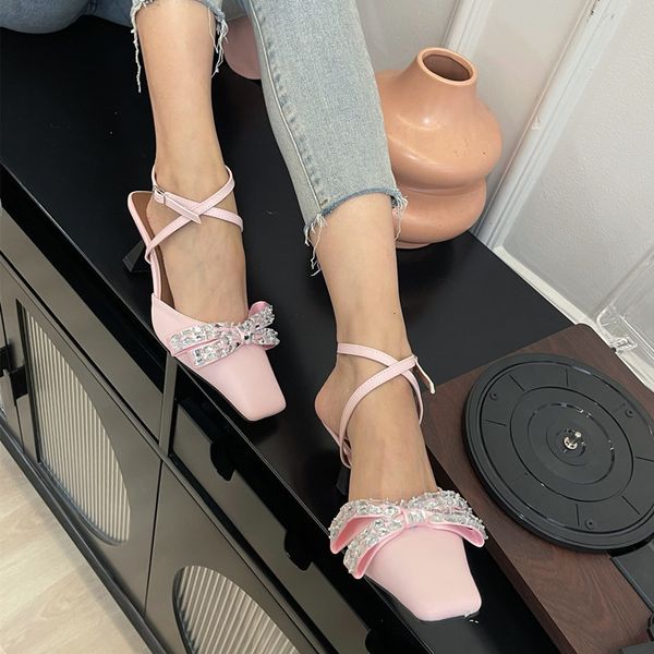 sandals bailamos 2023 spring brand luxury crystal bowknot shallow mule shoes indoor outdoor pumps mujer 230224, Black
sandals bailamos 2023 spring brand luxury crystal bowknot shallow mule shoes indoor outdoor pumps mujer 230224, Black