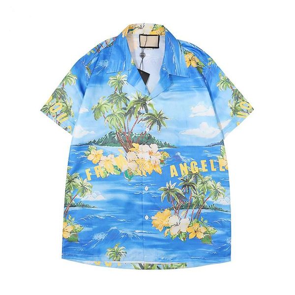 2023 new fashion hawaii floral print beach shirts men's designer silk bowling shirt casual shirts men summer short sleeve loose dress s, White;black
2023 new fashion hawaii floral print beach shirts men's designer silk bowling shirt casual shirts men summer short sleeve loose dress s, White;black