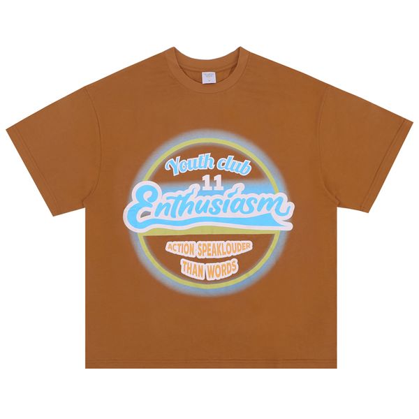 23ss summer action enthusiasm tee print t shirt underpaid men women grey plus size fashion street casual cotton tshirt 099, Black;brown 
23ss summer action enthusiasm tee print t shirt underpaid men women grey plus size fashion street casual cotton tshirt 099, Black;brown