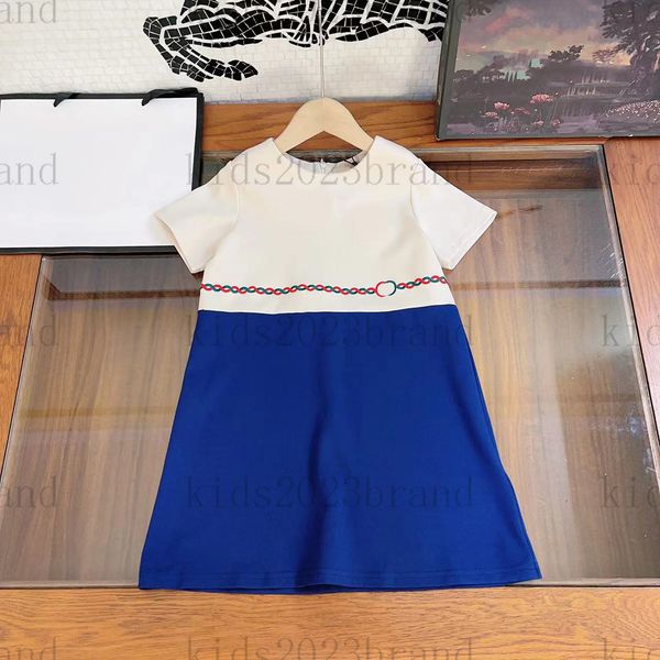 2023ss girls simple luxury dress short sleeve skirt high-end girls round neck dresses summer princess dress designer kids straight dress 90-, Red;yellow
2023ss girls simple luxury dress short sleeve skirt high-end girls round neck dresses summer princess dress designer kids straight dress 90-, Red;yellow