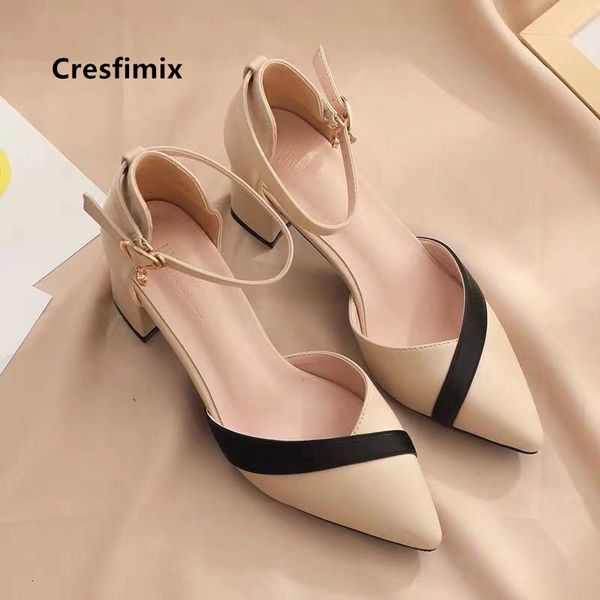 dress shoes cresfimix women classic beige square heel for party ladies black pu leather night club pumps sapato feminino c5762 230224
dress shoes cresfimix women classic beige square heel for party ladies black pu leather night club pumps sapato feminino c5762 230224