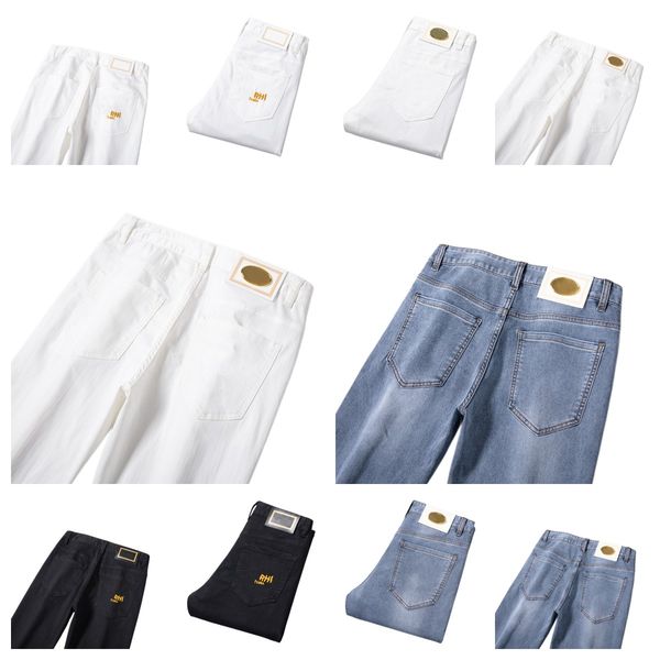 men's jeans spring summer thin slim fit european american high-end brand small straight double f pants kf9928-1, Blue
men's jeans spring summer thin slim fit european american high-end brand small straight double f pants kf9928-1, Blue