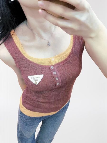 women r tank knits applique knitted vest sleeveless breathable knitted pullover contrast sport tees outdoor singlet knit t shirt 3 colors, White
women r tank knits applique knitted vest sleeveless breathable knitted pullover contrast sport tees outdoor singlet knit t shirt 3 colors, White