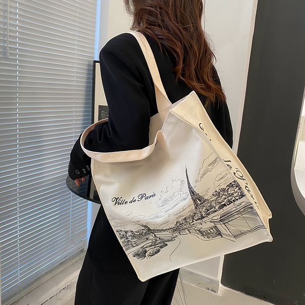 evening bags women canvas shoulder bag paris eiffel tower shopping bags students books bags female cloth handbags shopper thick cotton tote
evening bags women canvas shoulder bag paris eiffel tower shopping bags students books bags female cloth handbags shopper thick cotton tote
