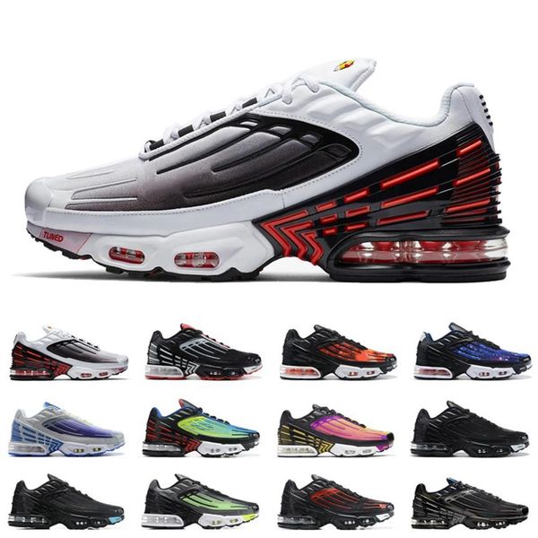 new tuned tn plus iii 3 og mens running shoes trainers black white women sneakers sports2475
new tuned tn plus iii 3 og mens running shoes trainers black white women sneakers sports2475