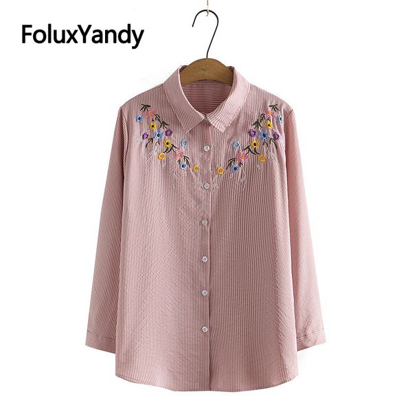 women's plus size t-shirt floral embroidery women shirts 3xl 4xl plus size blouse turn-down collar loose long sleeve shirts spring autu, Black
women's plus size t-shirt floral embroidery women shirts 3xl 4xl plus size blouse turn-down collar loose long sleeve shirts spring autu, Black